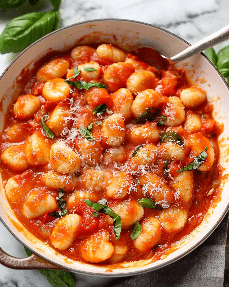 Gnocchi with Tomato Sauce