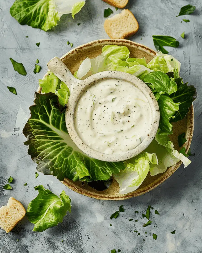 The Best Caesar Dressing Recipe
