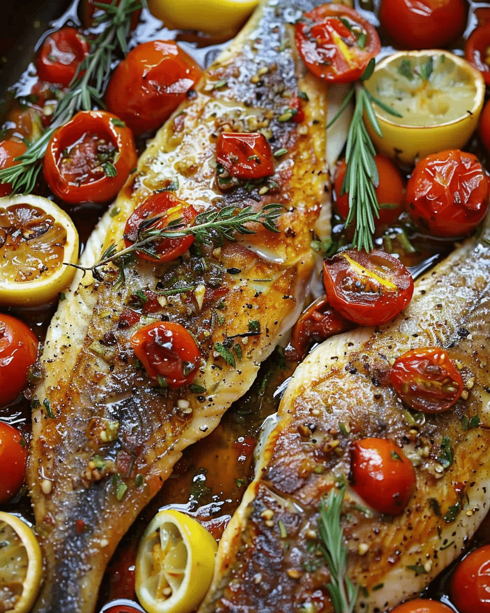 The Best Mediterranean Baked Fish