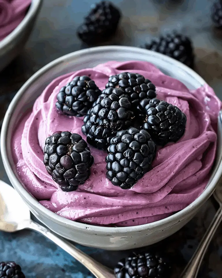 Blackberry Mousse