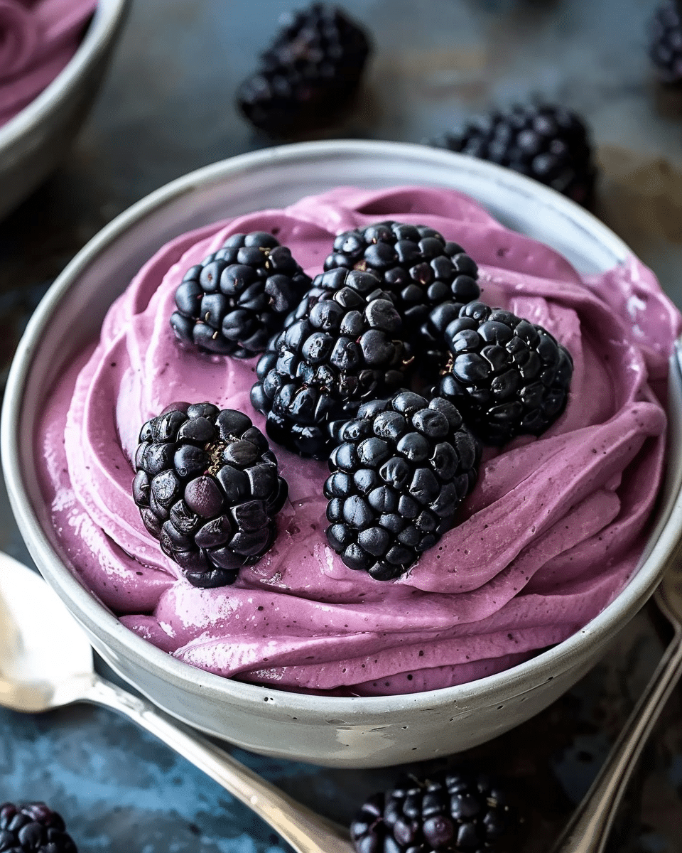 Blackberry Mousse