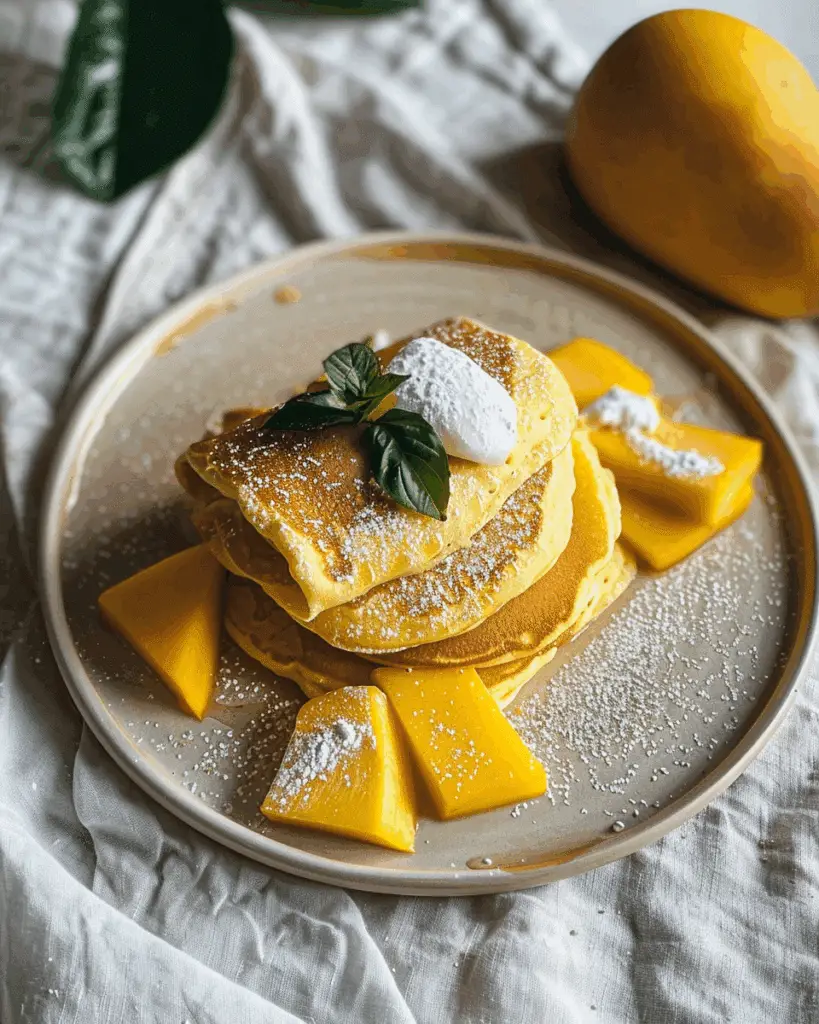 Mango Pancakes