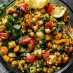 Easy One‑Pan Curry Vegetarian Dinner