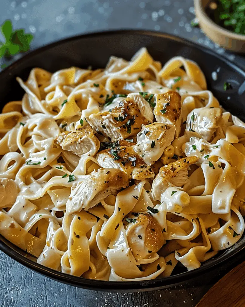 Chicken Buttered Noodles