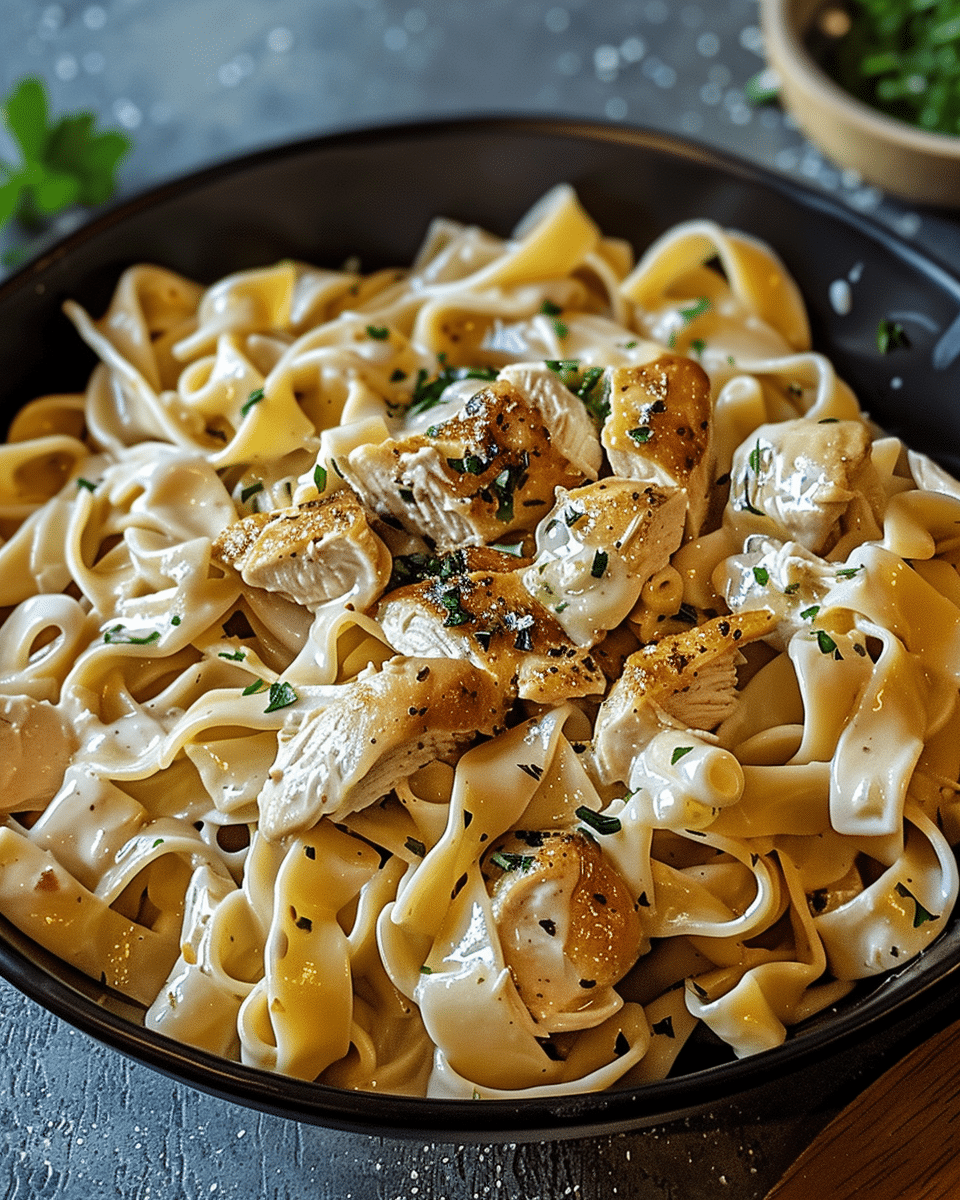 Chicken Buttered Noodles