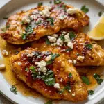 Crispy Hot Honey Feta Chicken