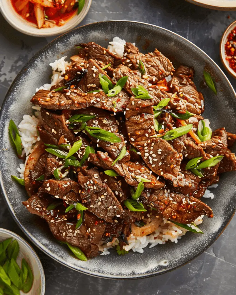 Korean Beef Bulgogi