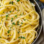 Lemon Butter Garlic Pasta