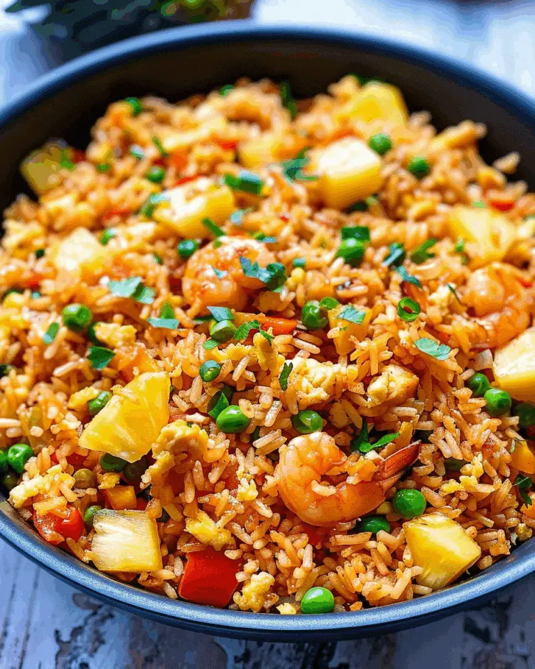 Hawaiian Pineapple Shrimp Fried Rice