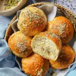 Red Lentil Bread Rolls