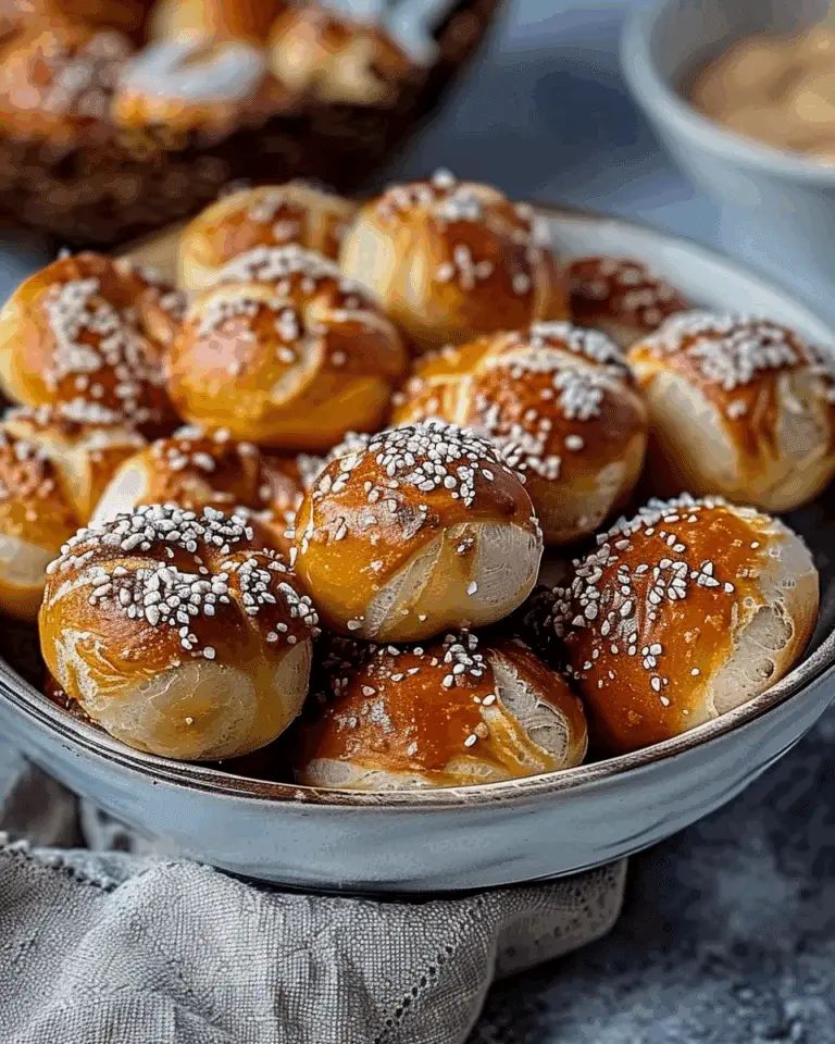 Buttery Soft Pretzel Bites