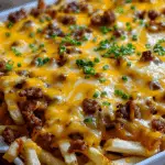 Cheeseburger French Fry Bake