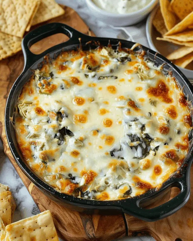 Hot Spinach and Artichoke Dip