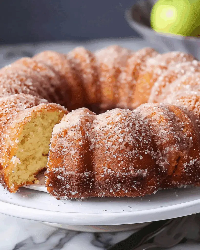 Apple Cider Doughnut Cake