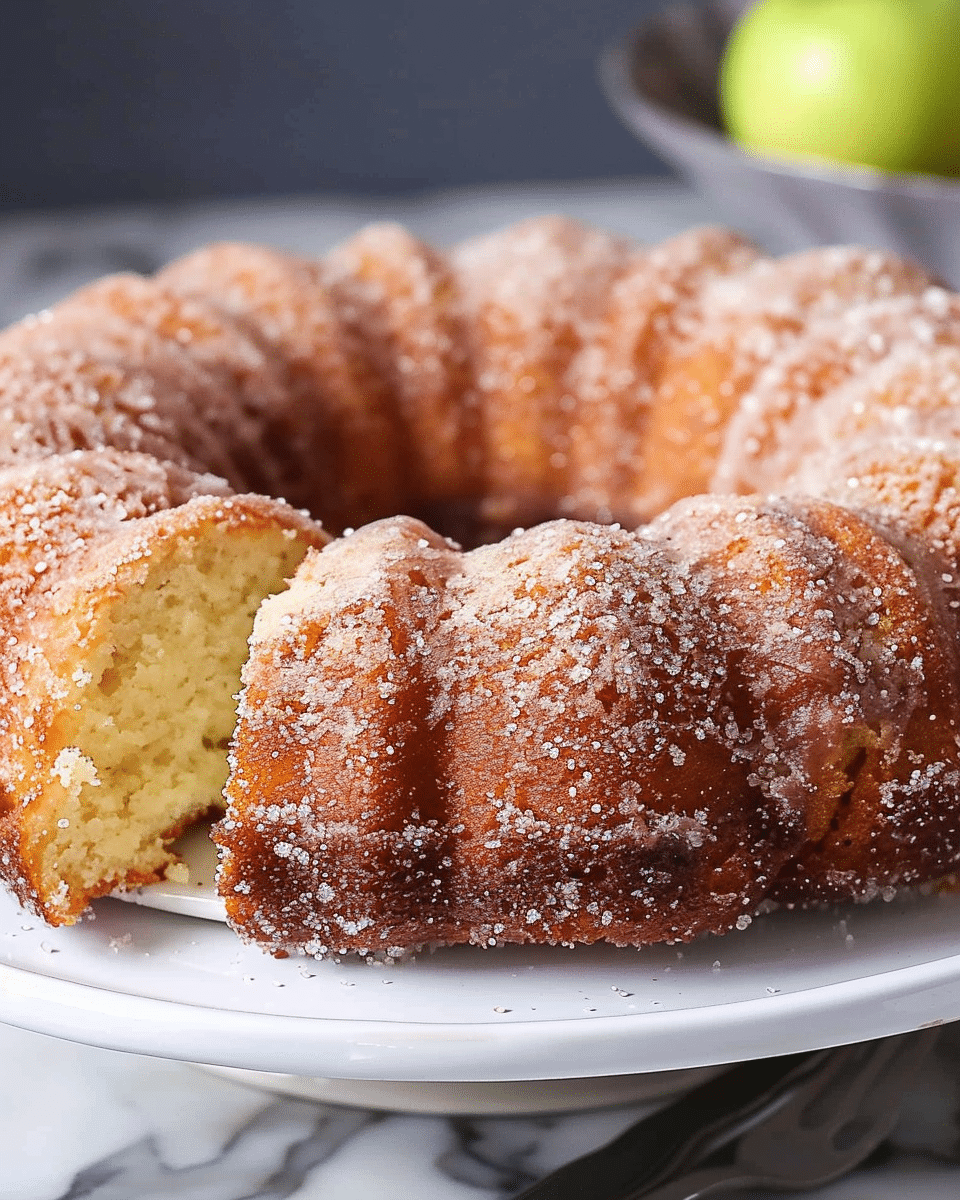 Apple Cider Doughnut Cake