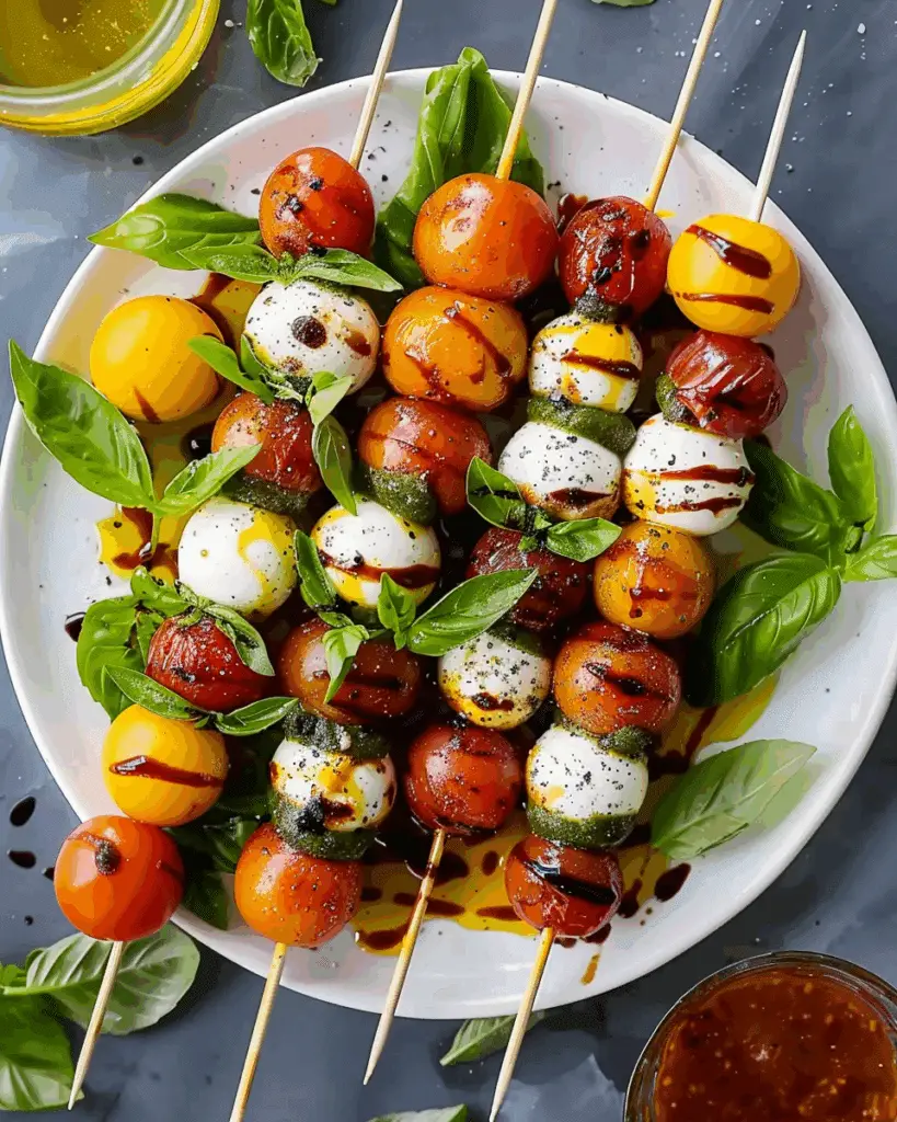 Caprese Skewers Recipe