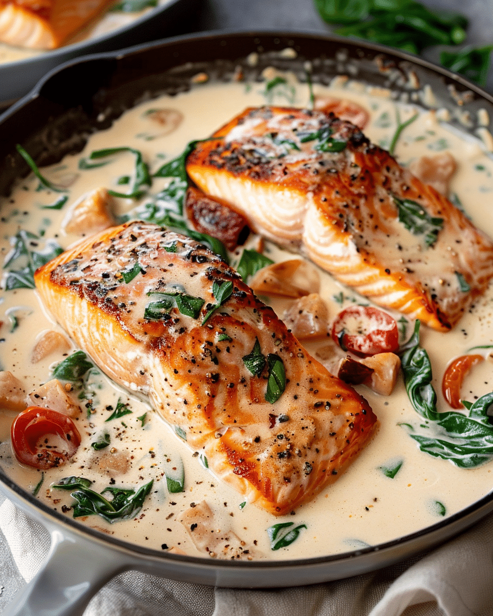 Creamy Tuscan Salmon