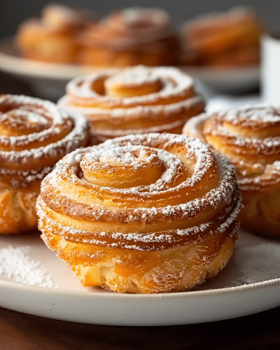 Churro Cruffins Recipe