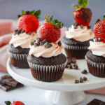 Strawberry Chocolate Cupcakes