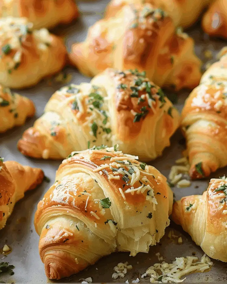 Cheesy Garlic Crescent Rolls