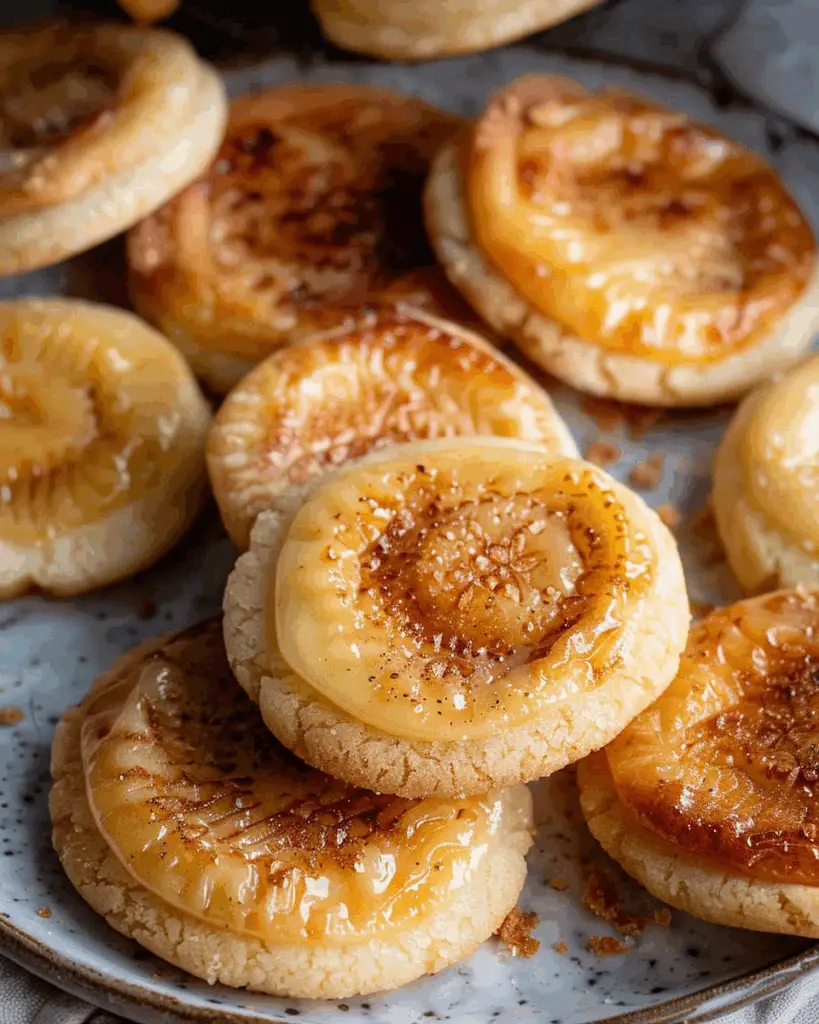 Crème Brûlée Cookies