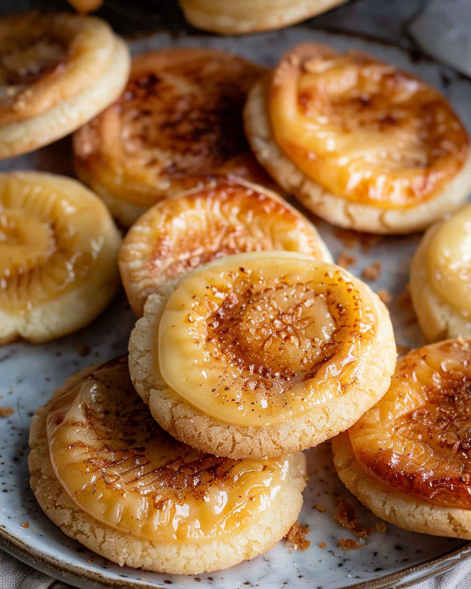 Crème Brûlée Cookies