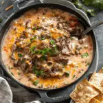Smoky Cheese Dip with Shredded Beef