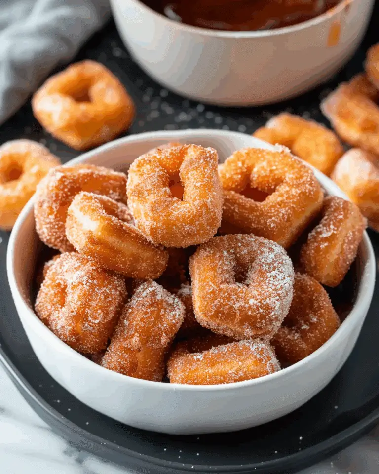 Sweet Air Fryer Churro Bites
