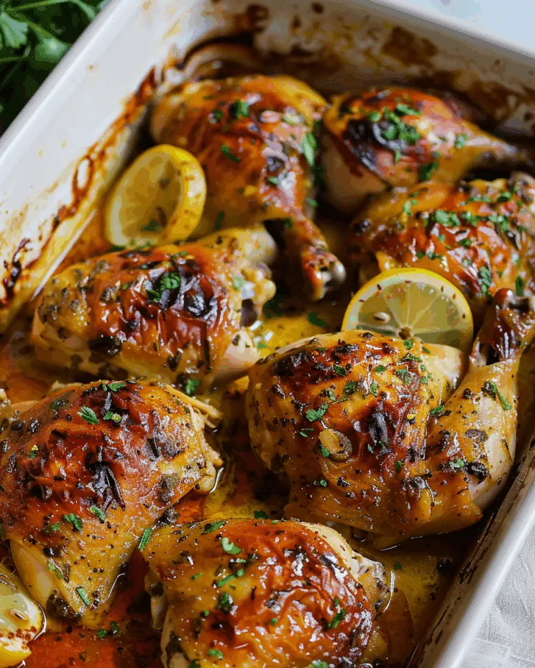 Baked Lemon Butter Chicken