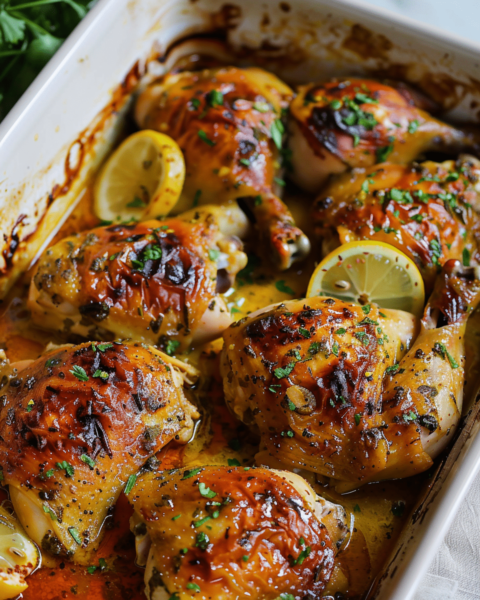 Baked Lemon Butter Chicken