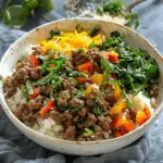 Ground Beef Protein Bowl