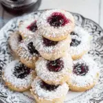 Almond Tea Cakes with Wild Blueberry Jam