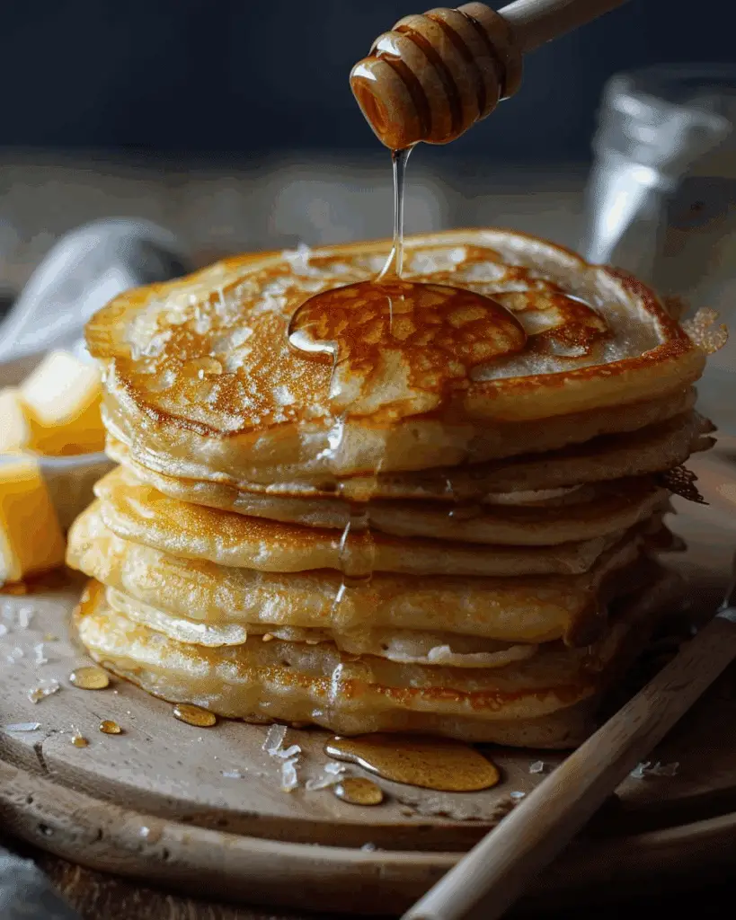 Cretan‑Style Honey Pancakes Stuffed with Cheese