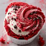 Edible Red Velvet Cookie Dough