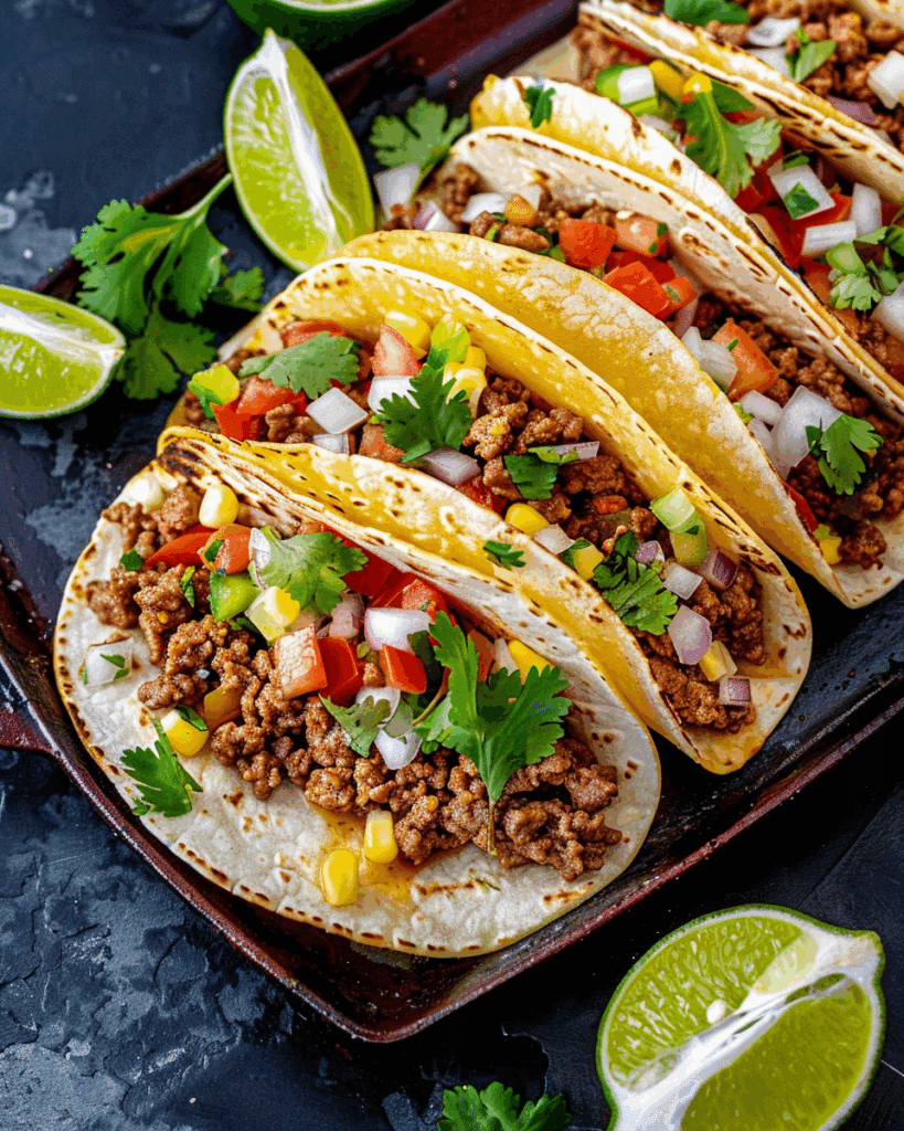 Ground Beef Tacos