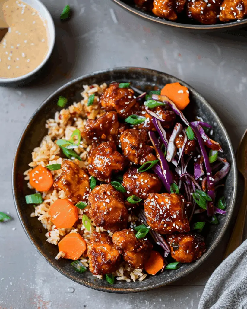 Hot Honey Chicken Plate (Sweetgreen Dupe)