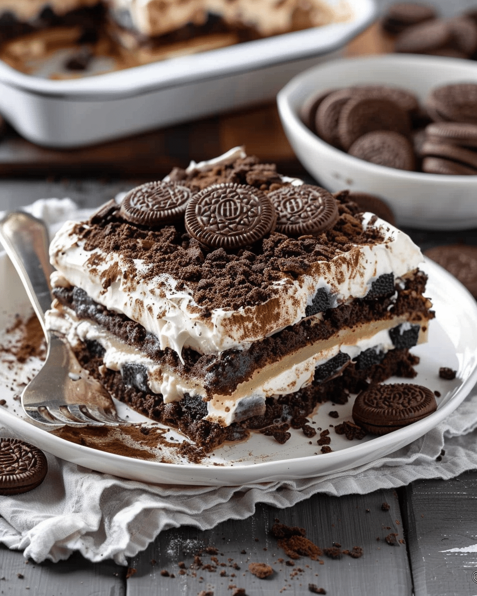 Oreo Lasagna