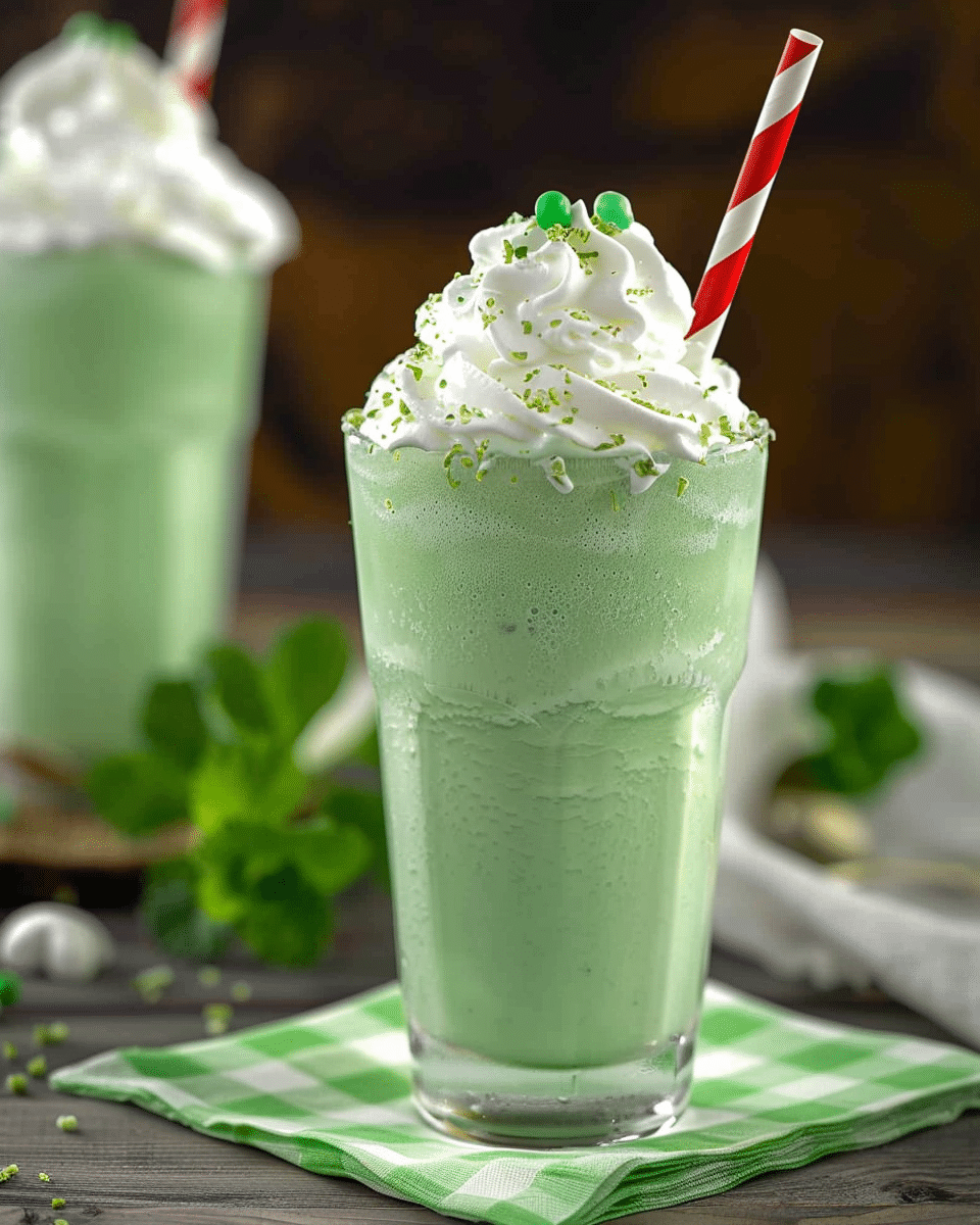 Oreo Shamrock Shakes