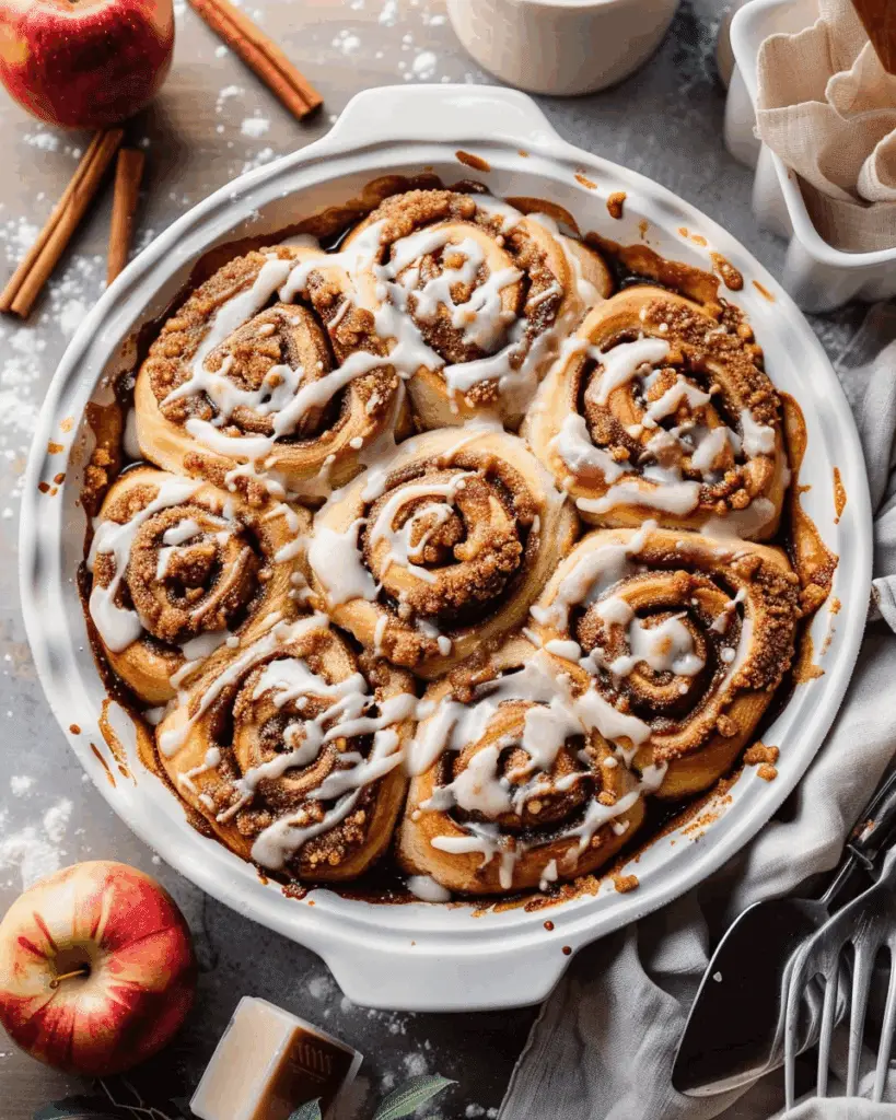 Apple Pie Cinnamon Rolls