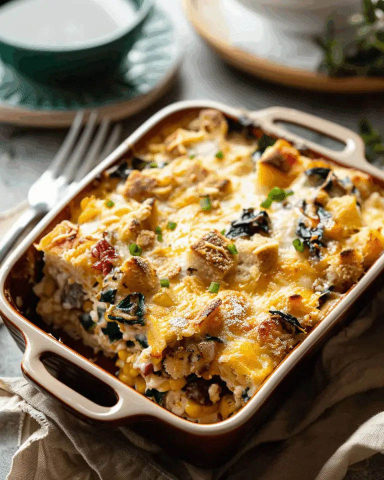 Easy Make-Ahead Breakfast Casserole
