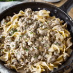 Ground Beef Stroganoff