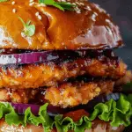 Honey Mustard Chicken Burger
