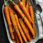 Maple and Butter Glazed Carrots
