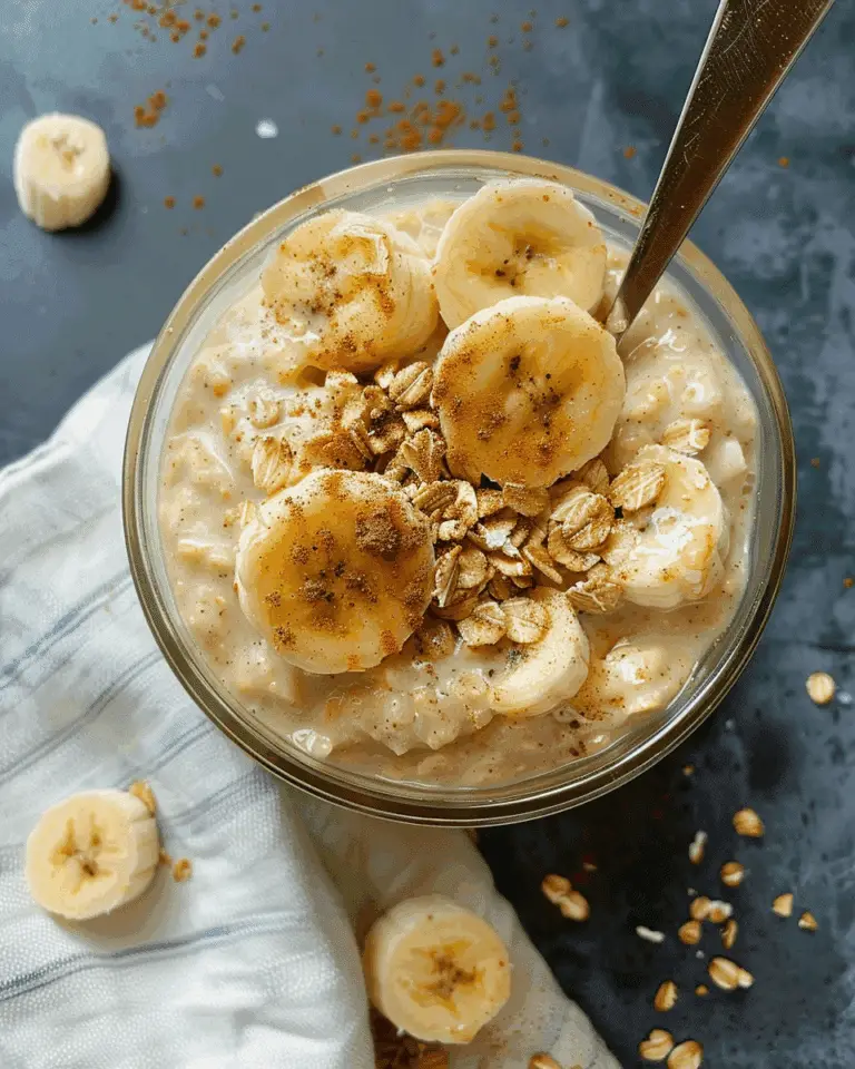 Banana Bread Overnight Oats
