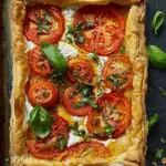 Tomato Puff Pastry Tart