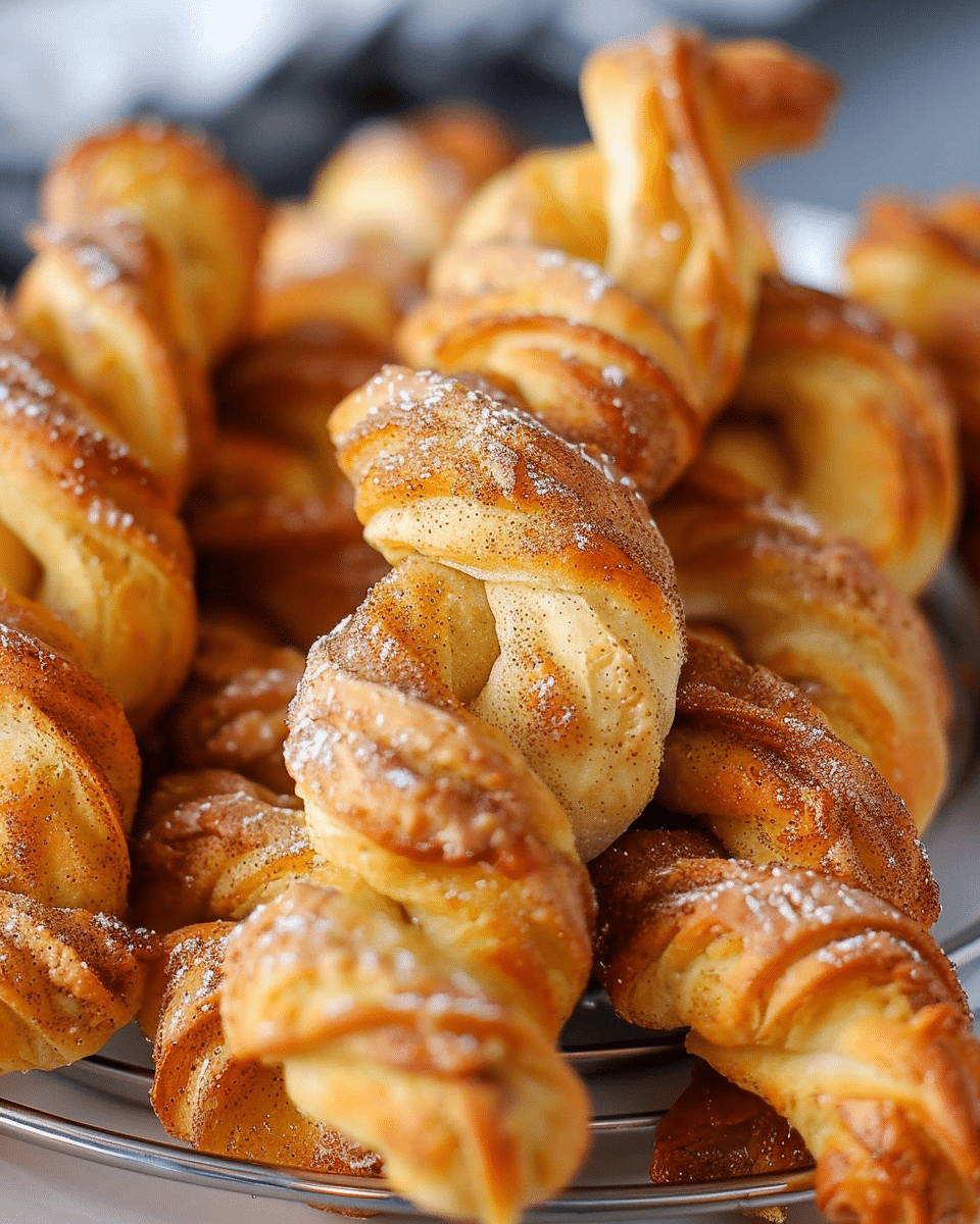 Air Fryer Cinnamon Twists