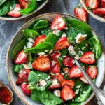 Strawberry Spinach Salad