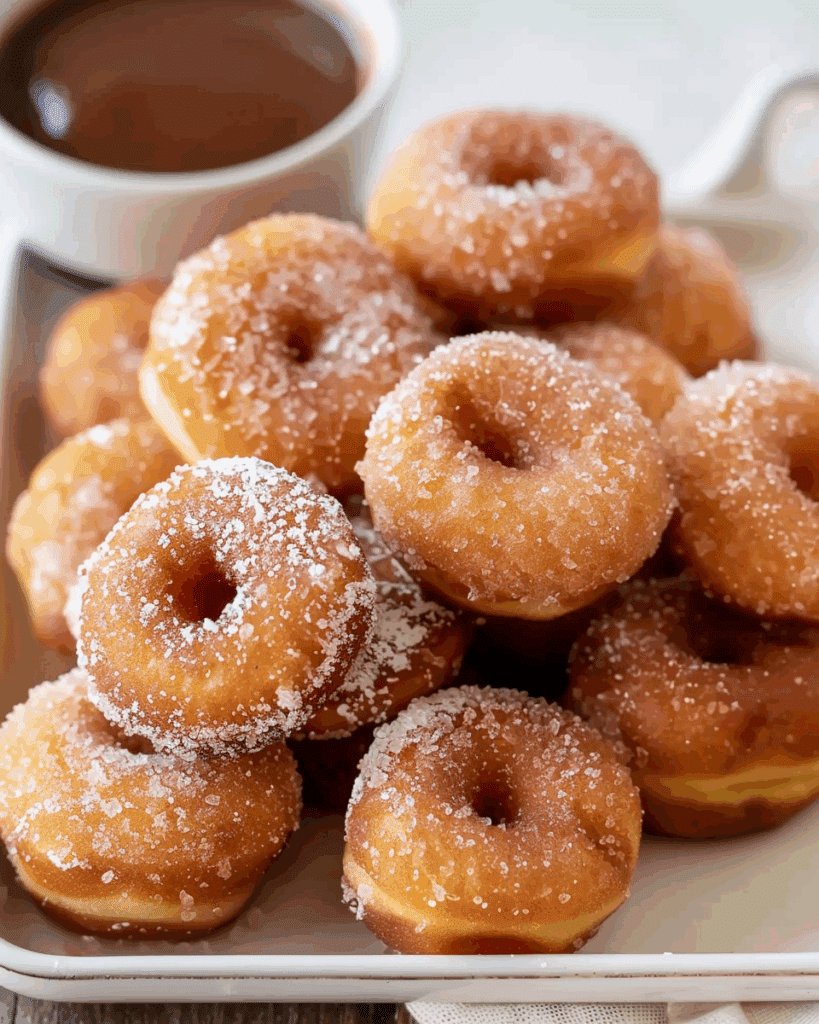 Sweet Churro Donut Bites
