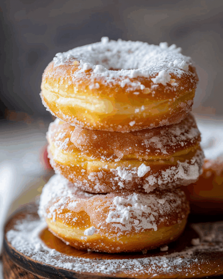 Bavarian Cream Donuts