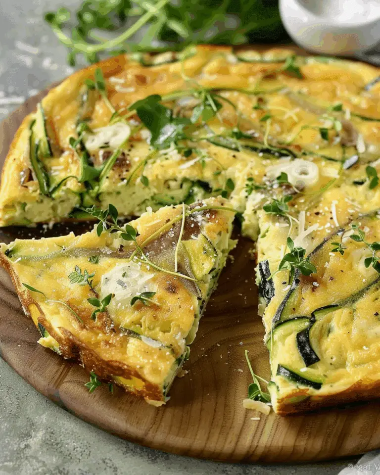 Courgette Frittata